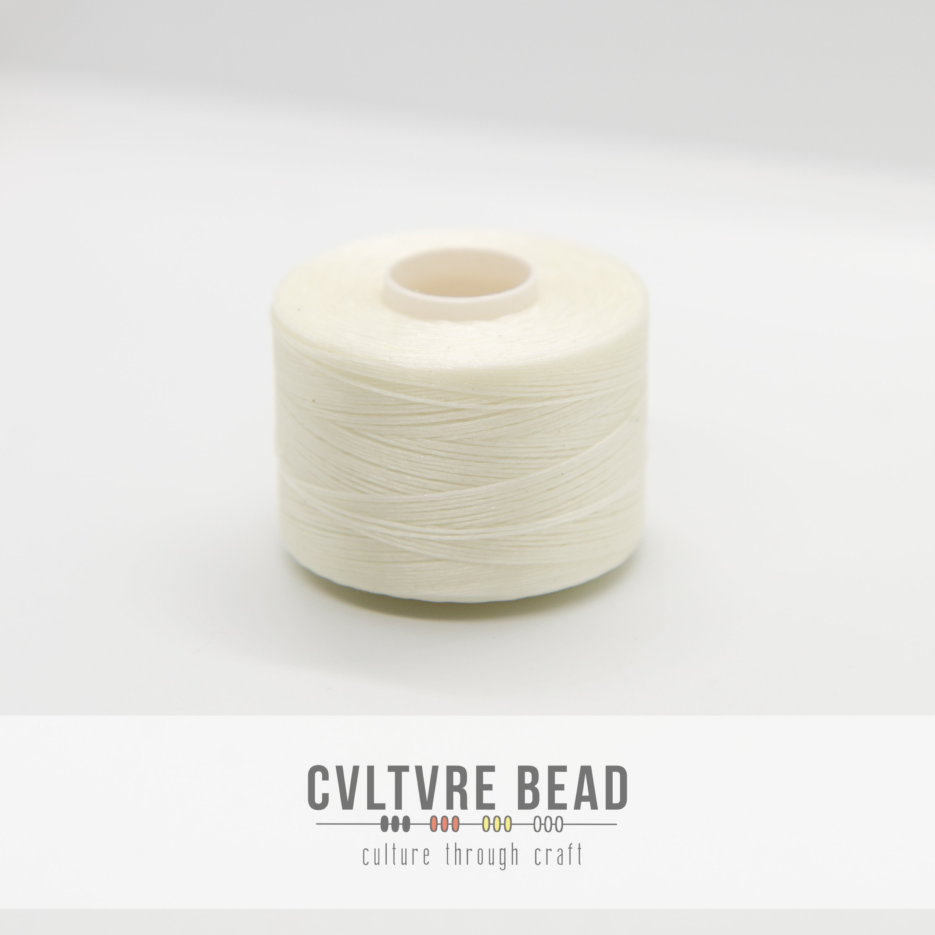 Nymo - Size D - White - Large Bobbin 250 yard